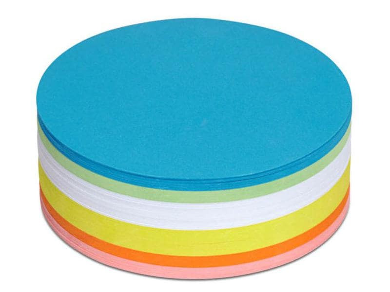 Maul Moderationskarten 14 cm rund, 250 Stück