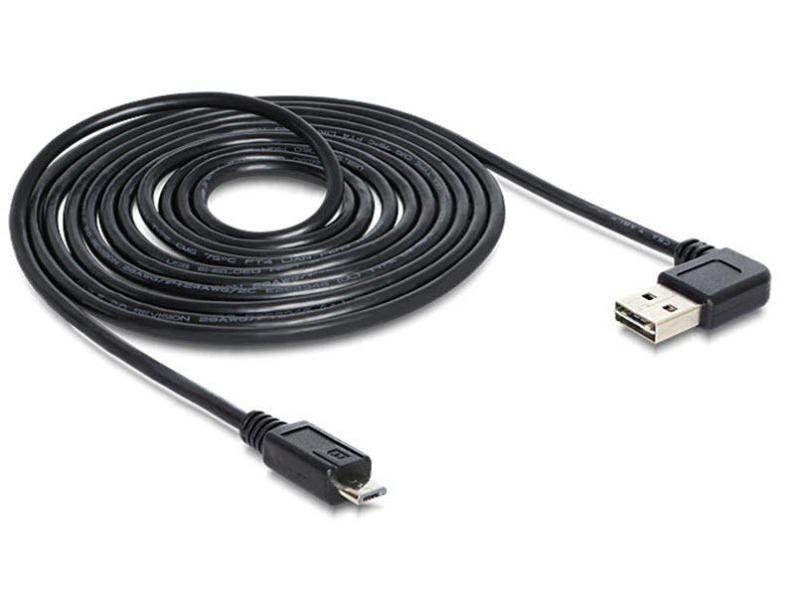 Delock USB 2.0-Kabel EASY-USB USB A - Micro-USB B 5 m