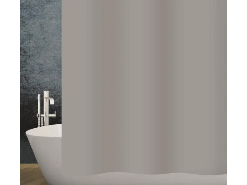 diaqua® Duschvorhang Basic 180 x 200 cm, Grau