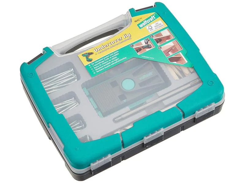 Wolfcraft Jig-Set Undercover Torx 55-teilig