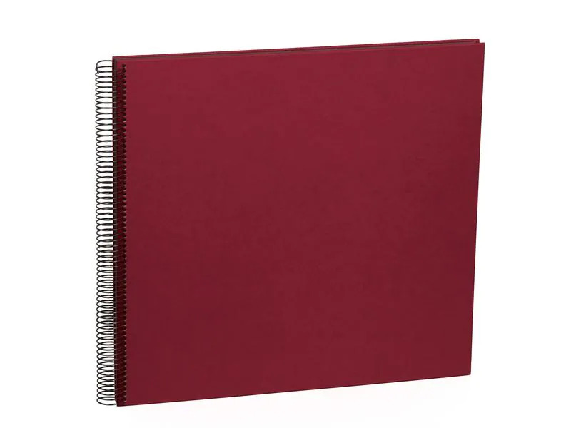 Semikolon Fotoalbum 34.5 x 33.2 cm Bordeaux, 50 schwarze Seiten