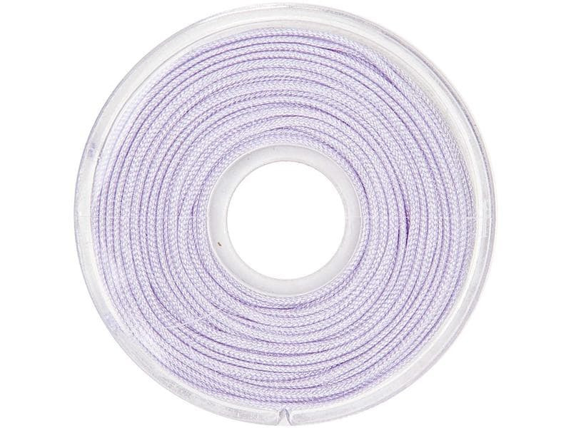 Rico Design Kordelband Makramee 1 mm x 10 m, Flieder