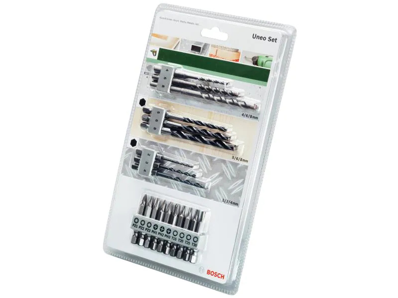 Bosch Bohr- und Bitset SDS-Quick 19-teilig