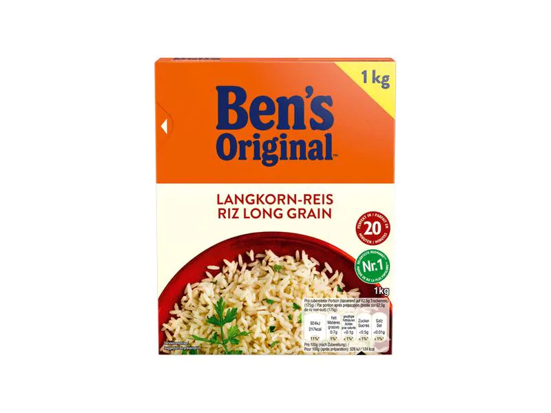 Ben's Original Reis   Langkorn 1 kg