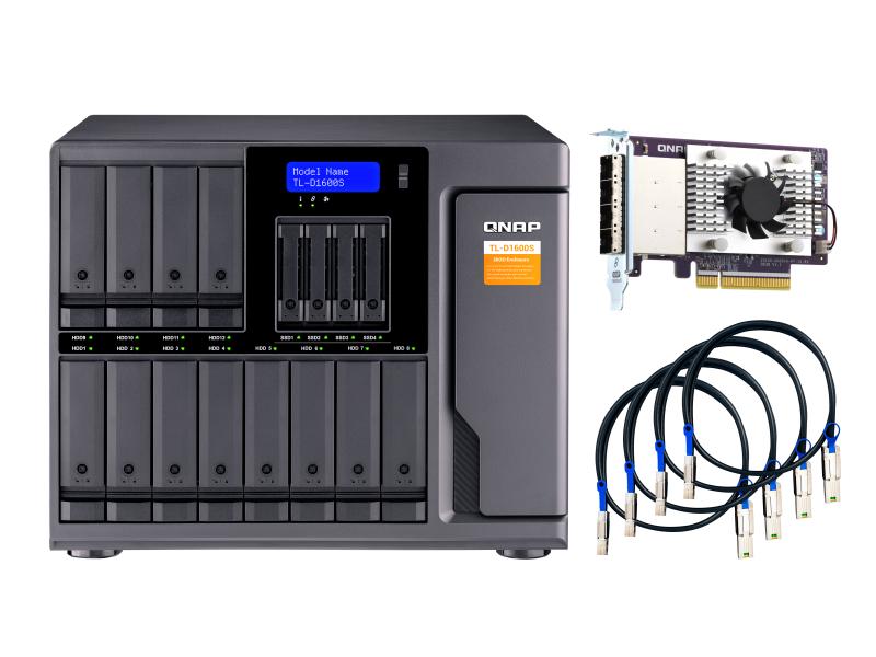 QNAP NAS-Erweiterungsgehäuse Desktop SATA 6Gbps JBOD Gehäuse