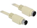 Delock Verlängerungskabel PS/2 - PS/2 (m-f) 1.8 m