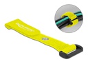 Delock Klettkabelbinder Gelb 150 mm x 20 mm 5 Stück