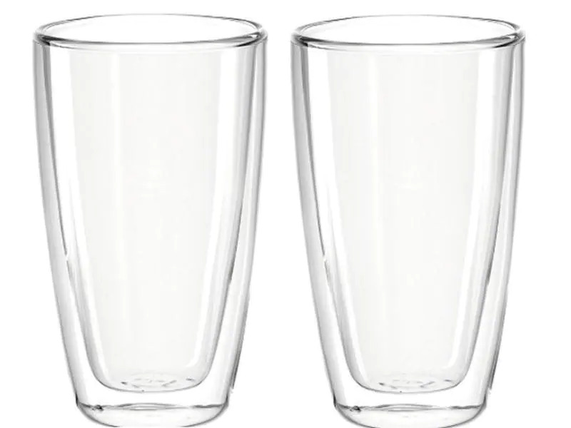 Montana Kaffeebecher Enjoy 330 ml, 2 Stück, Transparent