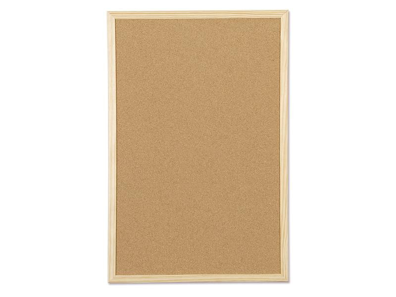 dufco Pinnwand 40 cm x 60 cm, Hellbraun