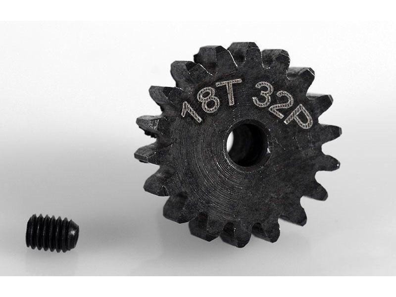 RC4WD Motorritzel 18T 32P Stahl