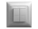 Feller Smart Light Control  für Philips Hue EDIZIOdue AP silber