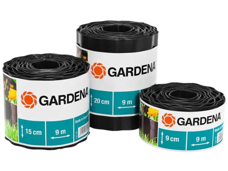 Gardena Beeteinfassung Rolle 20 cm hoch, 9 m lang braun