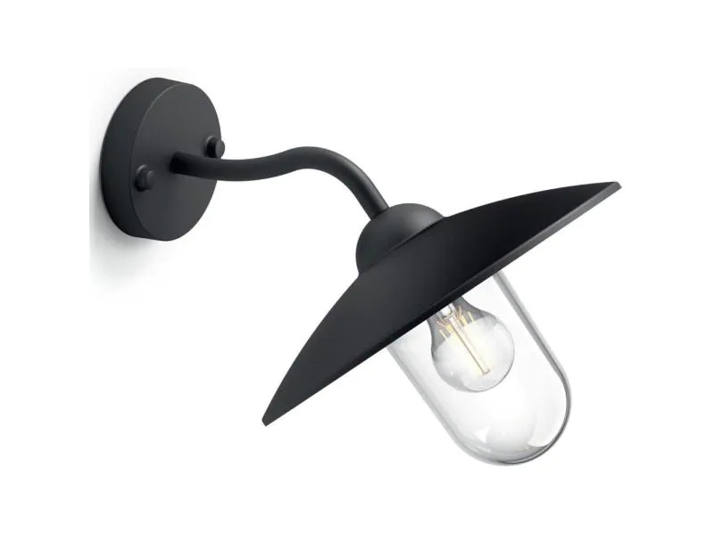 Philips Hammock Wandleuchte schwarz, exkl. LM 1 x 60W