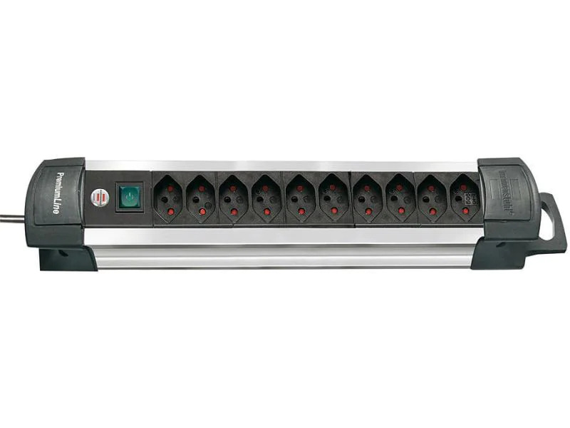 Brennenstuhl Steckdosenleiste Premium-Alu-Line 10x T13