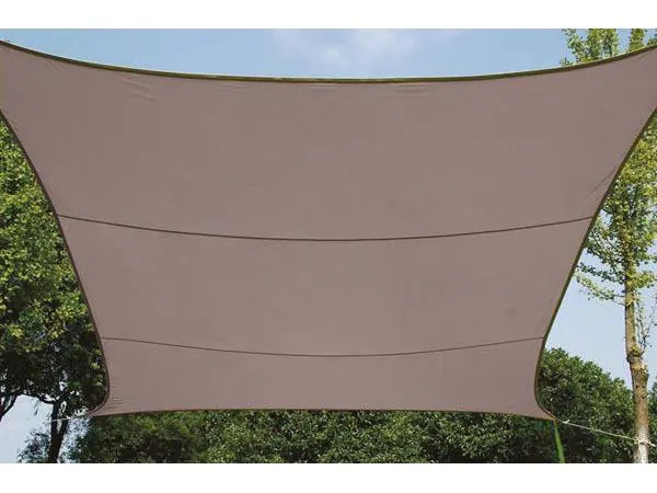 Perel Sonnensegel 360 cm, Quadratisch