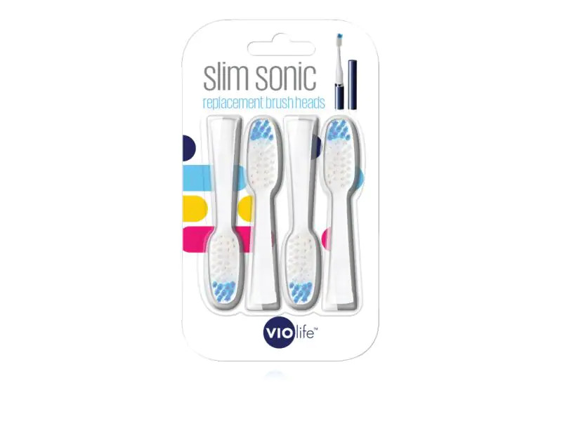 Smile4Life Zahnbürstenkopf Slim Sonic 4 Stück