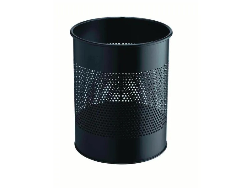 DURABLE Papierkorb 15 l, Schwarz