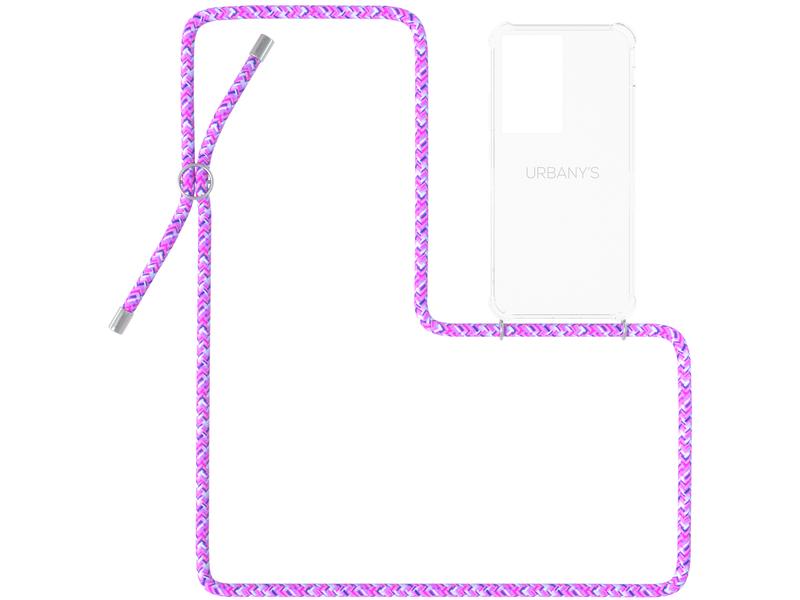 Urbany's Necklace Case Galaxy S21 Ultra Lollipop Transparent