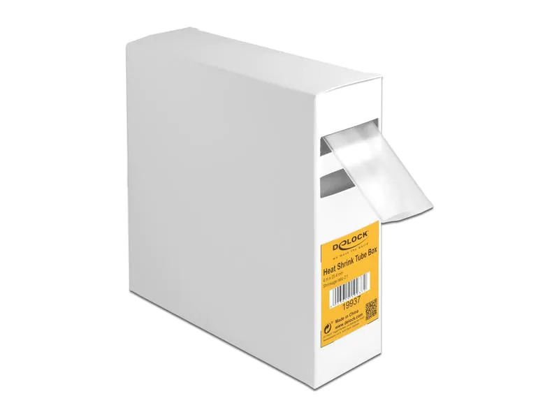 Delock Schrumpfschlauch 4 m x 25.4 mm Transparent