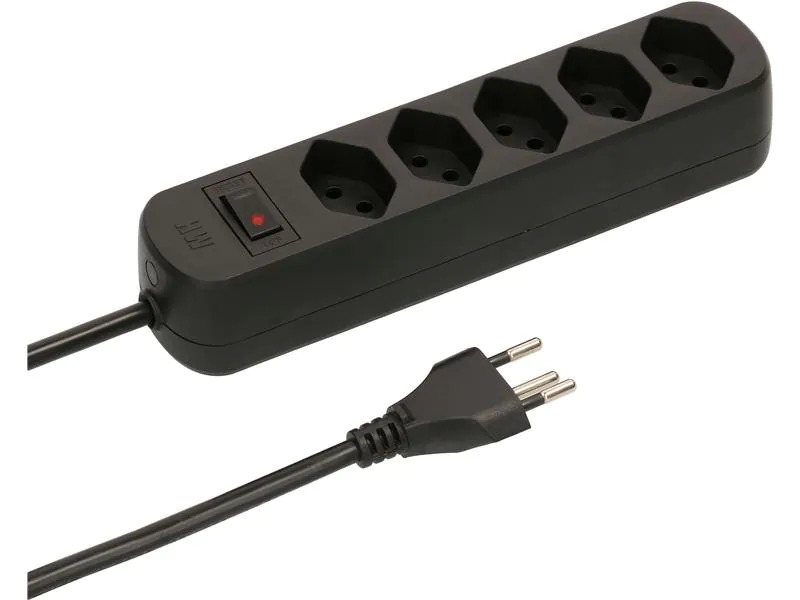 Max Hauri Steckdosenleiste Basic Line 5x T13