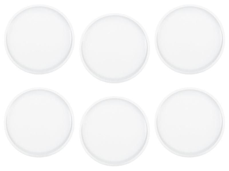 Villeroy &amp; Boch Frühstücks- &amp; Dessertteller Artesano Ø 22 cm, 6 Stück, Weiss