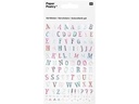 Rico Design Motivsticker Buchstaben 1 Blatt