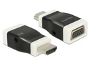 Delock Adapter HDMI - VGA Schwarz