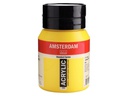 Amsterdam Acrylfarbe Standard 268 Azogelb halbdeckend, 500 ml