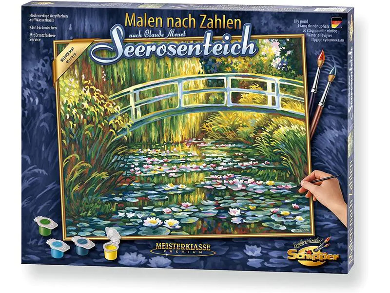 Schipper Malen nach Zahlen Seerosenteich