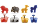 Ibili Guetzli-Ausstecher-Set 4 Stück, Tiere