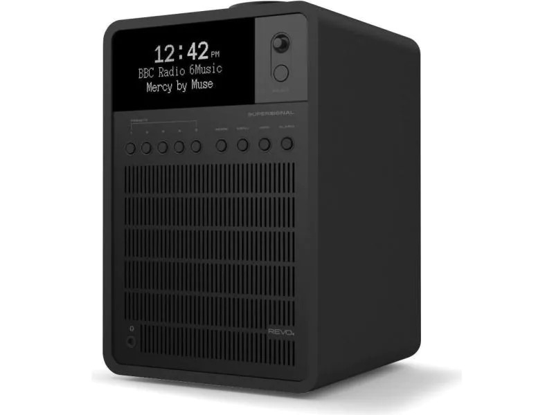 Revo DAB+ Radio SuperSignal Schwarz
