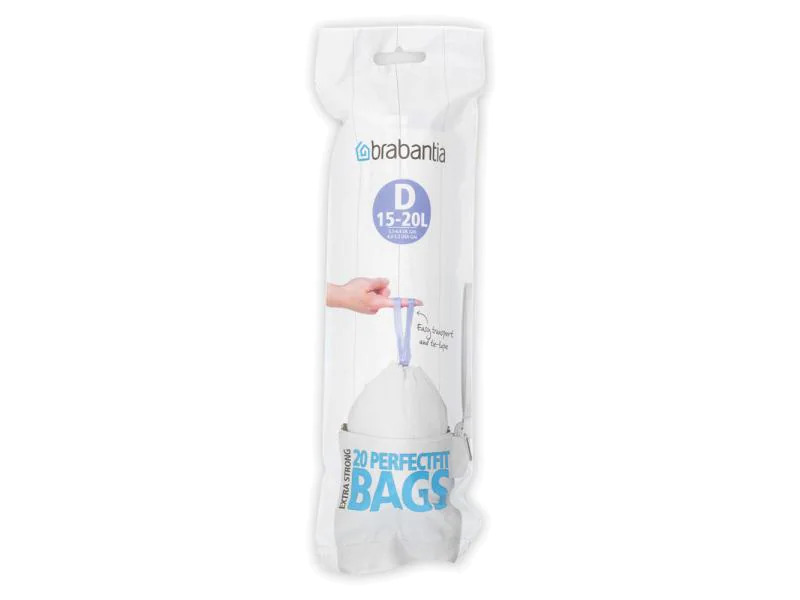 Brabantia Kehrichtsack PerfectFit 15 l, 20 Stück