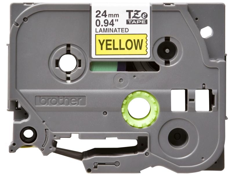 Brother Beschriftungsband TZe-651 Schwarz auf Gelb