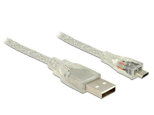 [90099978 483818] Delock USB 2.0-Kabel  USB A - Micro-USB B 0.5 m