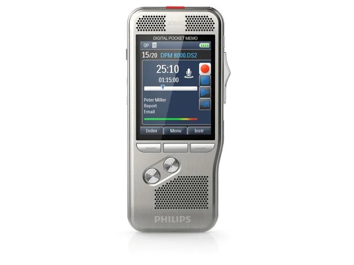 [90100056 258811] Philips Diktiergerät Digital Pocket Memo DPM8200