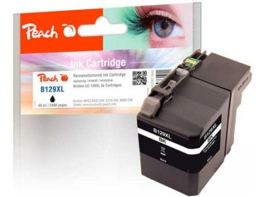 [90100074 754475] Peach Tinte Brother LC-129XL
