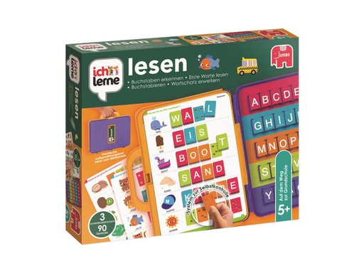 [90100079 1178270] Jumbo Kinderspiel Ich lerne Lesen