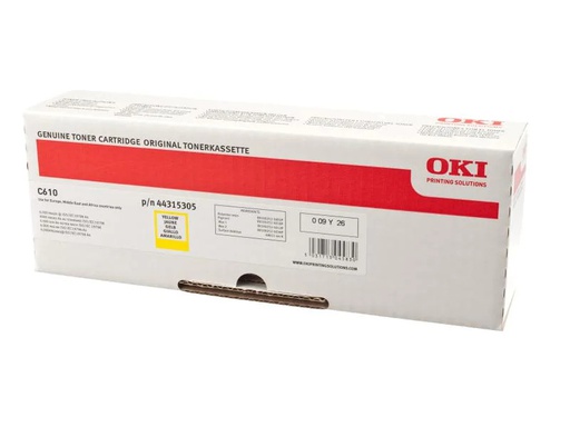 [90100157 124707] OKI Toner 44315305 Yellow