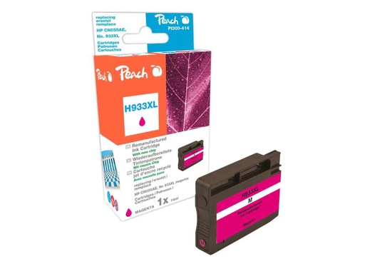 [90100216 379019] Peach Tinte HP Nr. 933XL (CN055AEE) Magenta