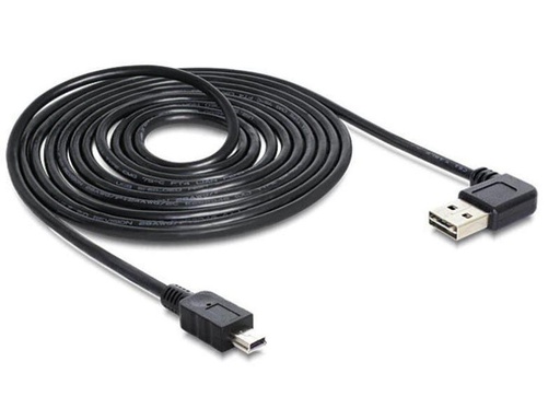 [90100305 262744] Delock USB 2.0-Kabel EASY-USB USB A - Mini-USB B 1 m