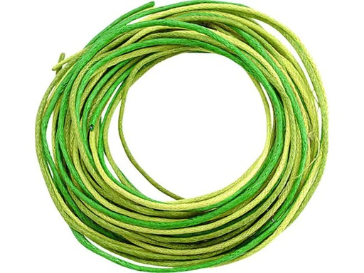 [90100369 805747] Knorr Prandell Wachskordel 1 mm 3 x 1,7 m Grün