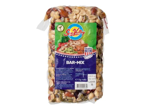 [90100438 1156339] Sun Valley Bar-Mix Erdnuss Mandel Kürbiskerne gesalzen 1 kg