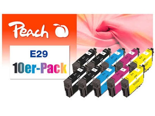 [90100453 1096860] Peach Tinte Epson Nr. 29 4x BK, 2x C, M, Y