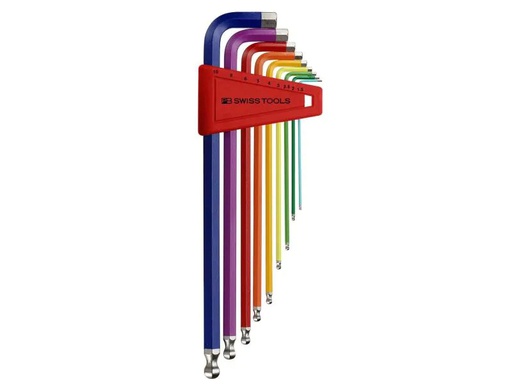 [90100471 274534] PB Swiss Tools Winkelschlüssel-Set 1.5-10 mm Innensechskant