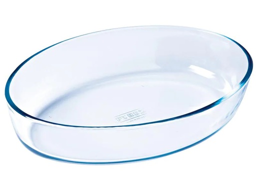 [90100489 471490] Pyrex Auflaufform 25 x 17 cm Oval, Transparent