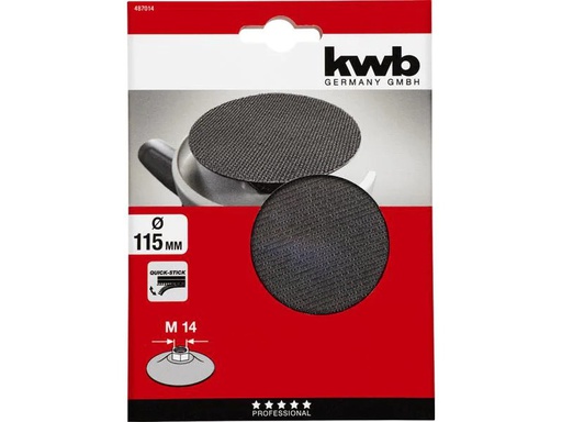 [90010030 492943] kwb Adapter Haftstützteller  115 mm