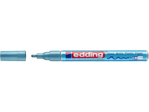 [90010034 966512] edding Lackmarker 751 CREA Hellblau metallic