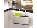 Simplehuman Spültroganhänger Caddy Edelstahl Silber