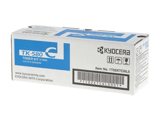 [90100682 159363] Kyocera Toner TK-580C Cyan