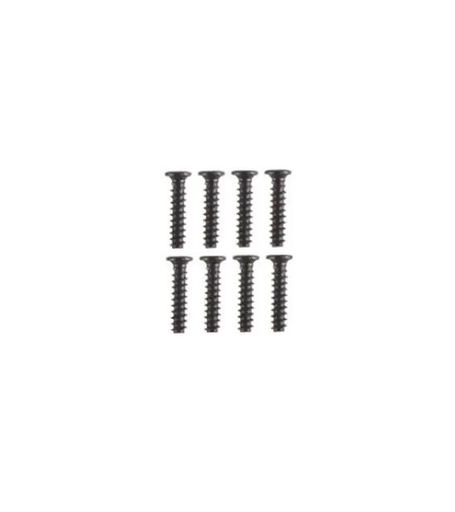 [90100724 1188798] Absima Flachkopfschrauben M2.5 x 15 mm, 8 Stück